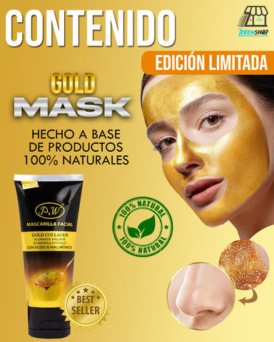 Image of MASK GOLD COLLAGEN CON ÁCIDO HIALURÓNICO