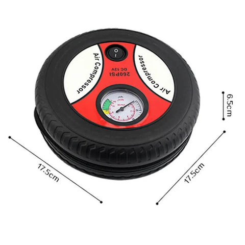 Image of 🚗COMPRESOR INFLADOR DE AIRE🚗 CON LINTERNA INCLUIDA